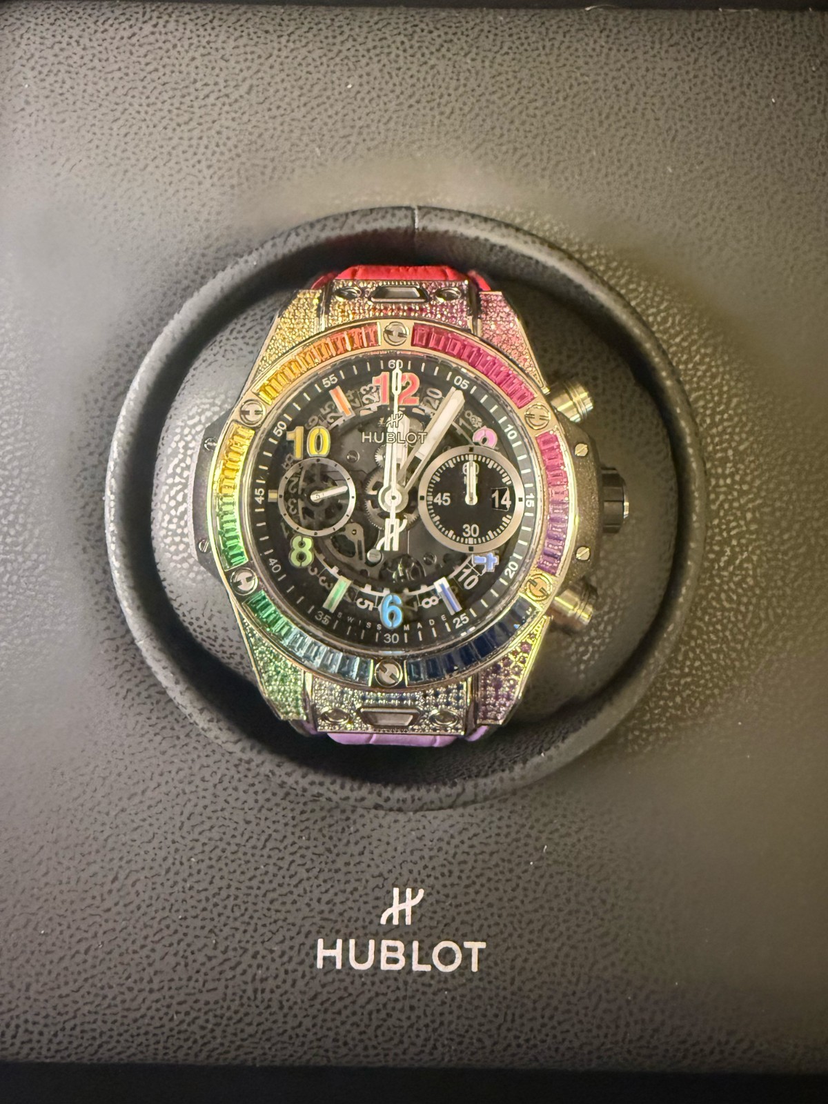 Hublot Hublot Big Bang Unico Titanium Rainbow 42 Mm (Full Set)