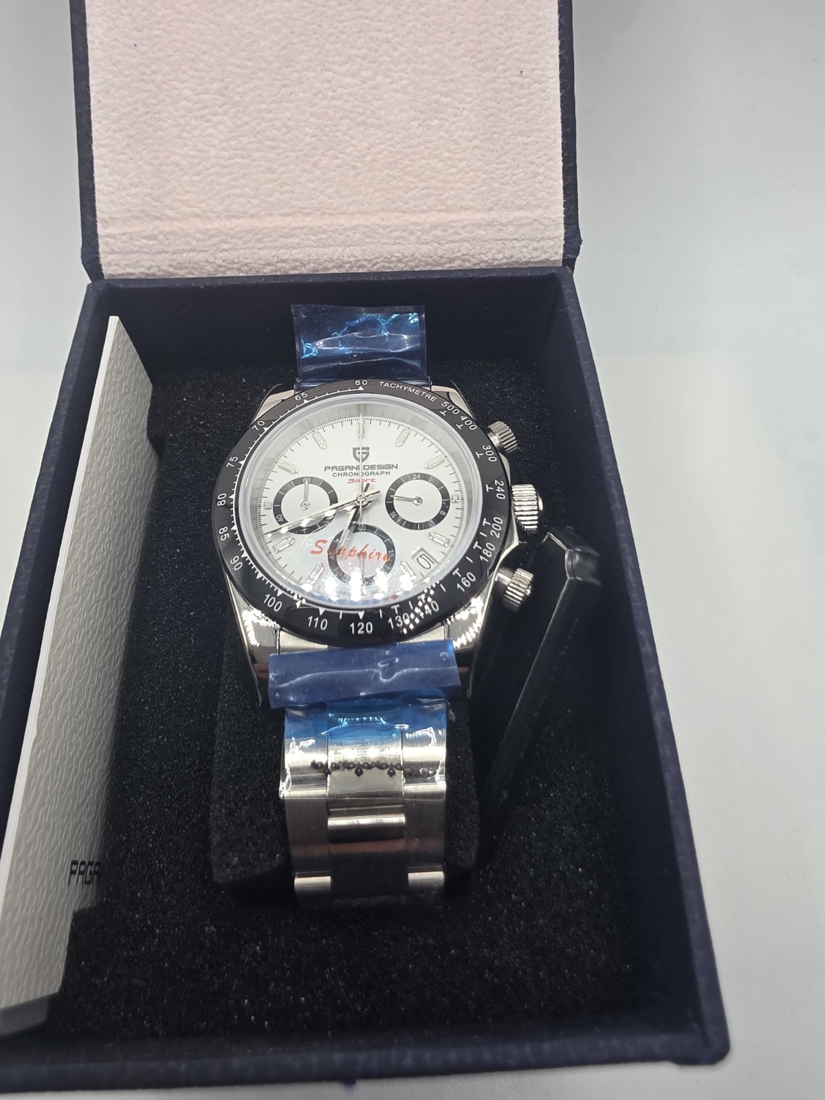 PAGANI PANDA DESIGN 40mm Men’s Quartz Chronograph Watch Waterproof Steel 2022