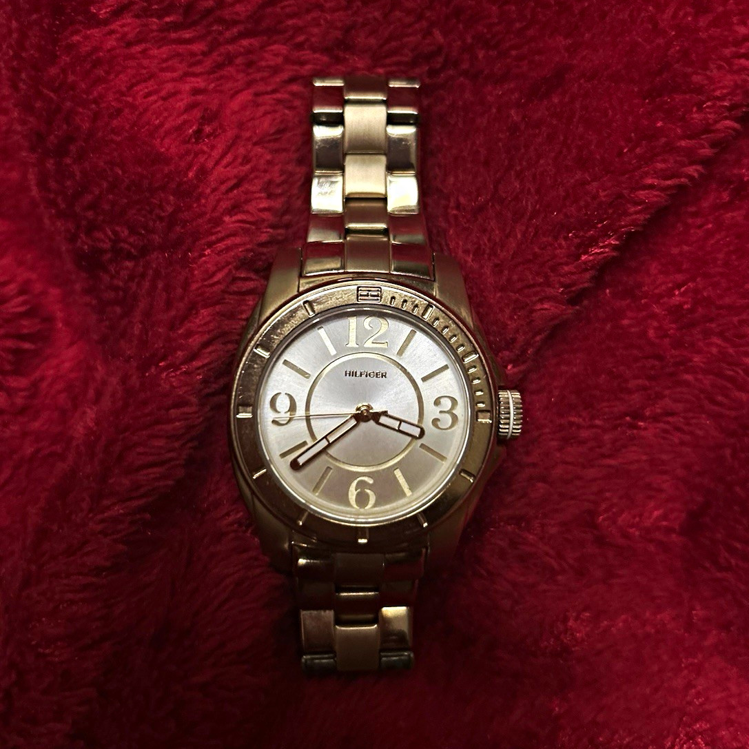 Hilfiger Women’s Gold Tone Stainless Steel Quartz Watch