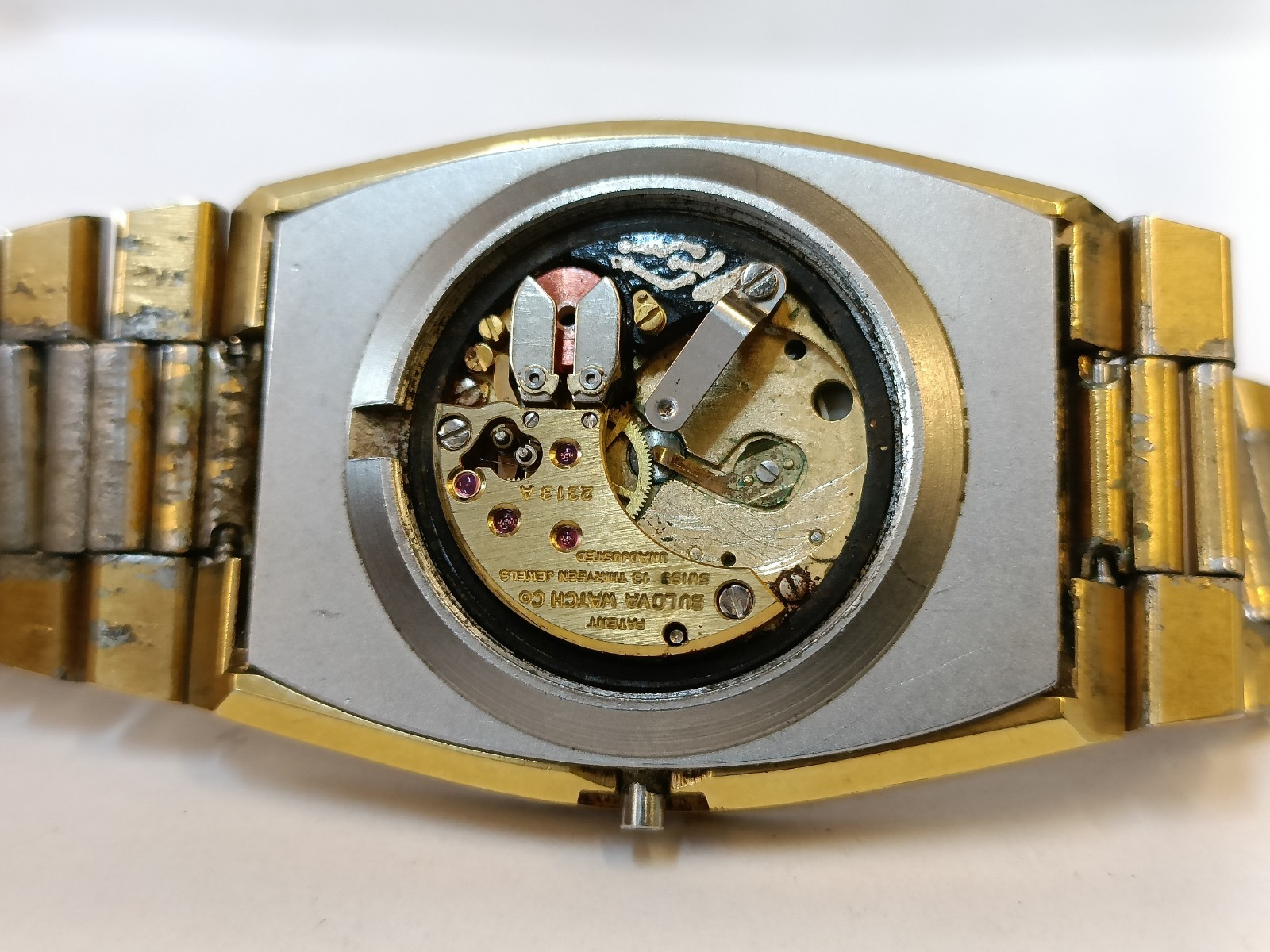 NOT WORKING REPAIR SPARE FOR PARTS BULOVA ACCUTRON QUARTZ SWISS MEN’S