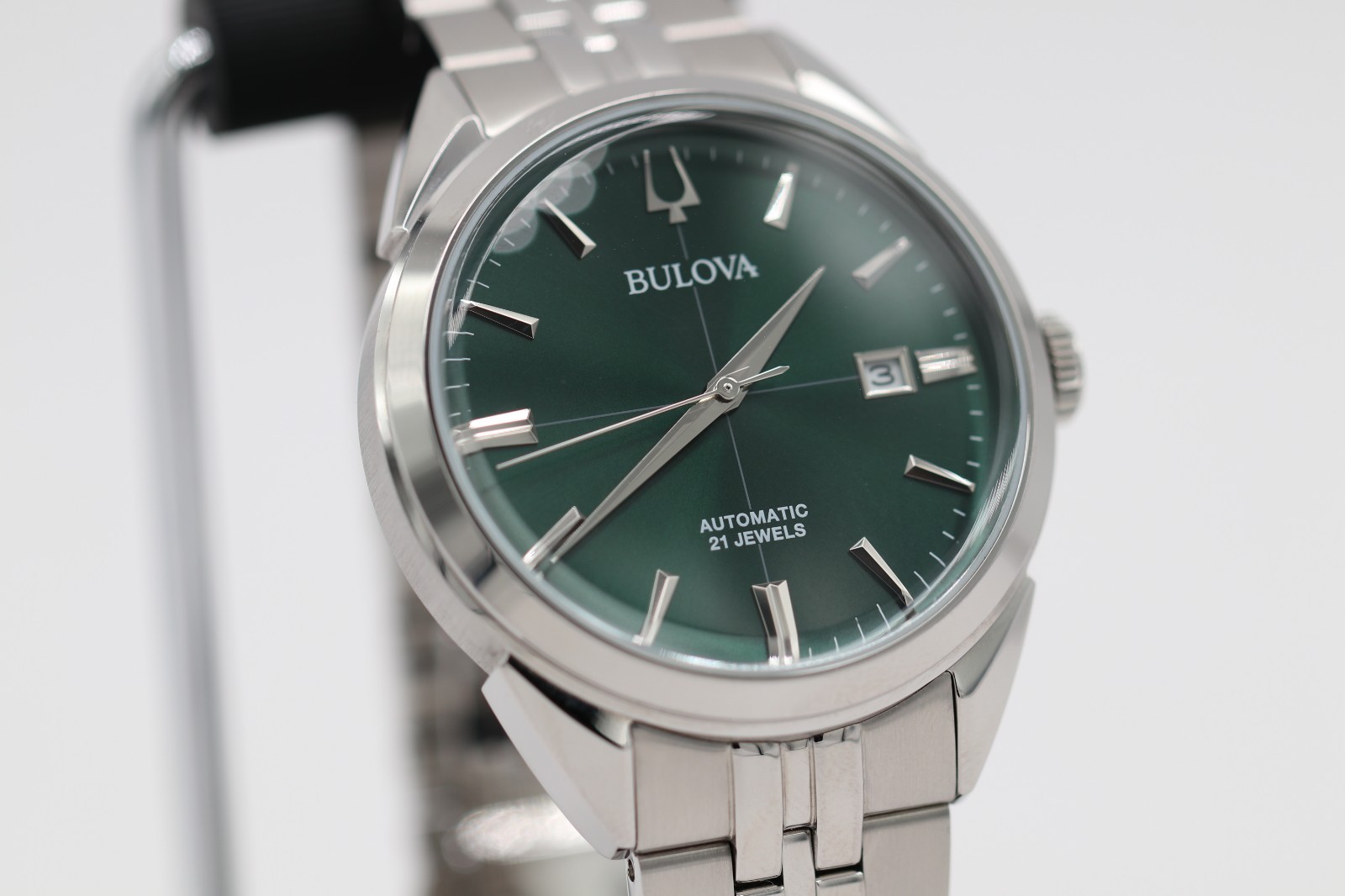 Bulova Sutton 96B424 Sutton Stainless Steel Automatic Men’s Watch MSRP- $349