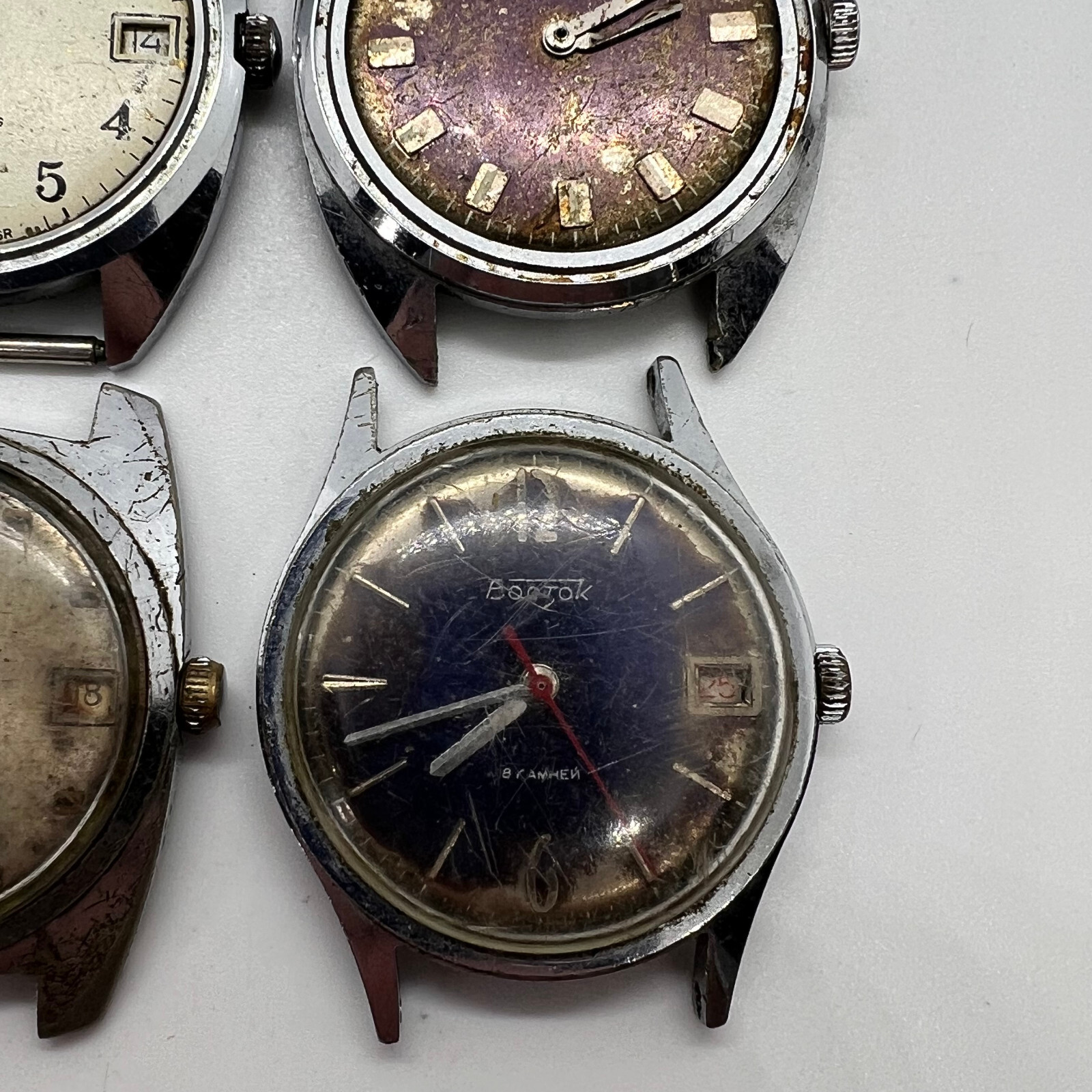 Vintage WOSTOK Soviet Watch Collection Ussr Men Wrist Military Original Retro