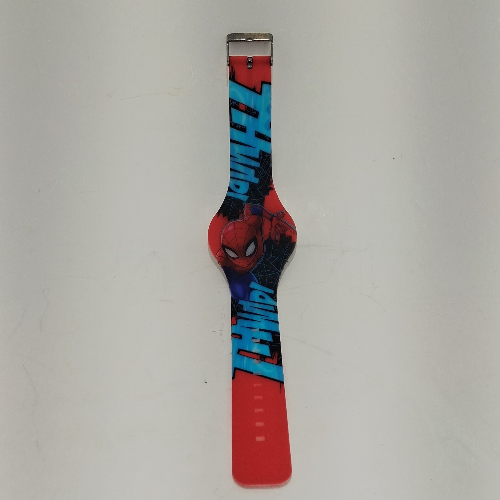Marvel Spider-Man Watch Hidden Time Silicone Case Cover Plastic back Mo#1223S