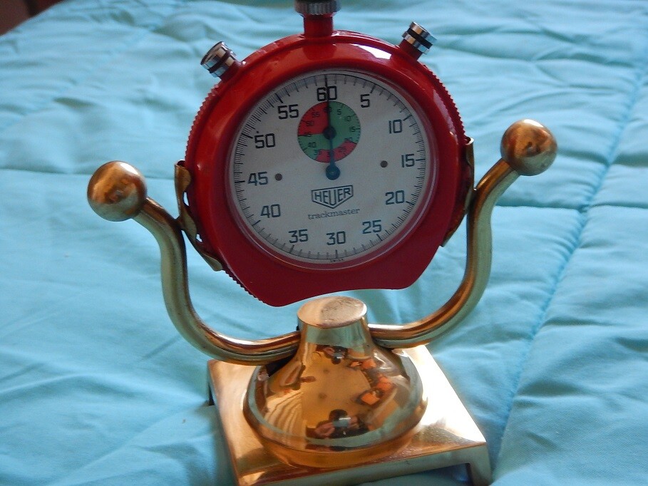 Display Stand ‘Lyre’ Shape in Solid Brass for Pocket Watch