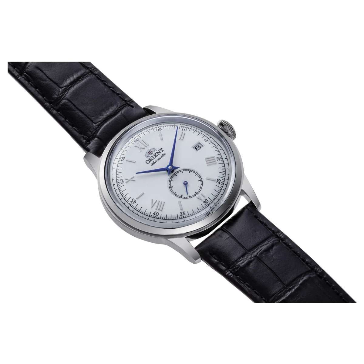 Orient Men’s Bambino Small Seconds White Dial Automatic 38mm Watch RA-AP0104S