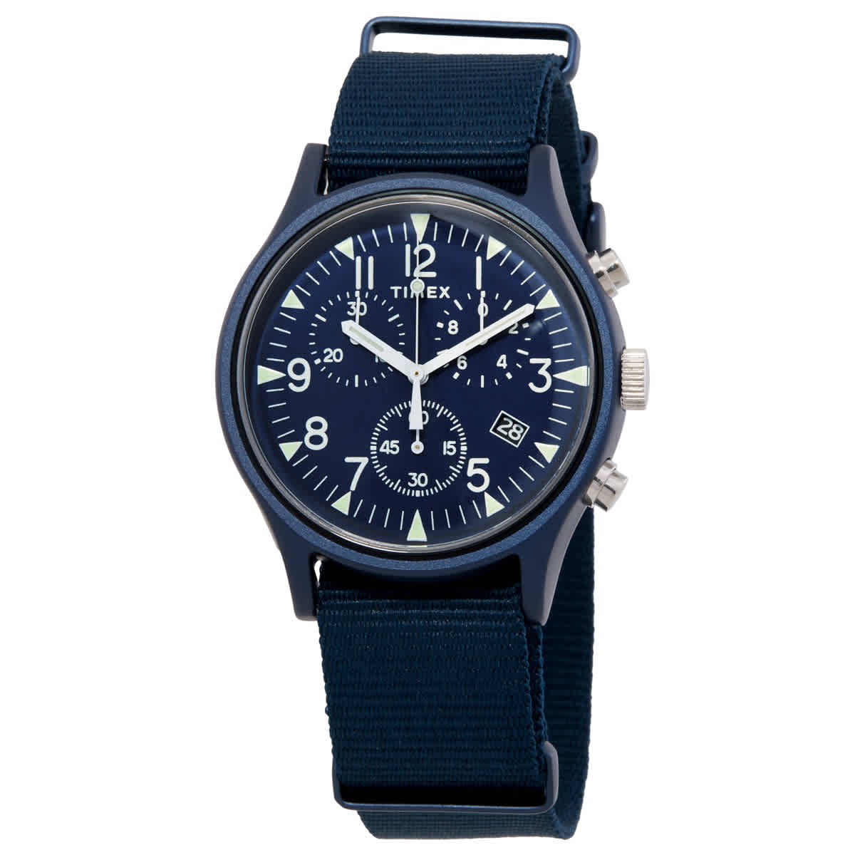 Timex MK1 Chronograph Quartz Blue Dial Men’s Watch TW2R67600