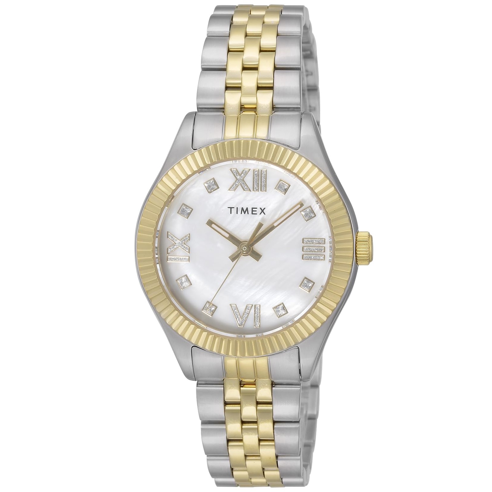Unused TIMEX Waterbury Legacy TW2V45600 Silver Stainless Women’s Watch in Box