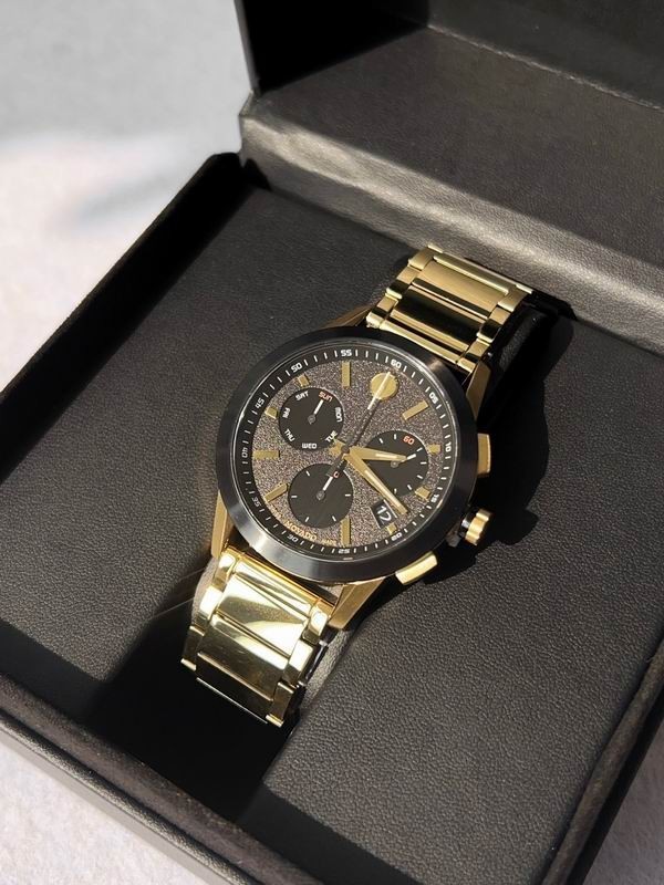 Movado Museum Sport Goldtone Watch 42mm – MEN’S WATCH – NEW WITH BOX