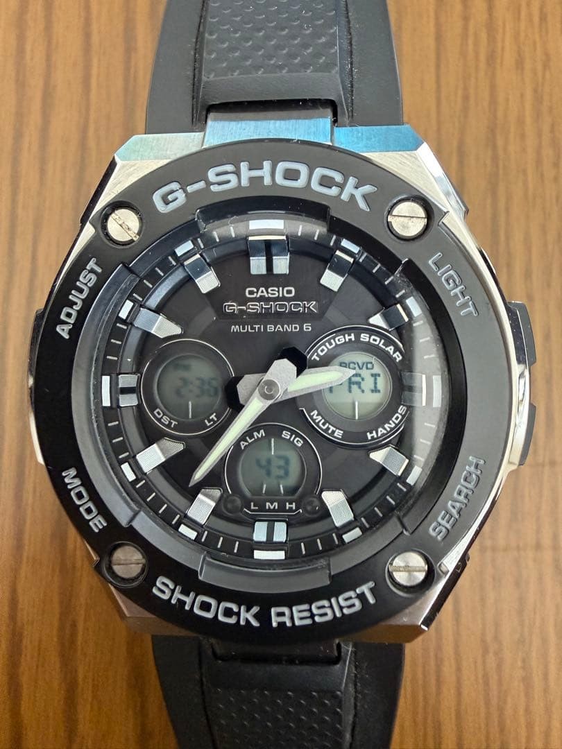 CASIO G SHOCK GST W300 Black Casio