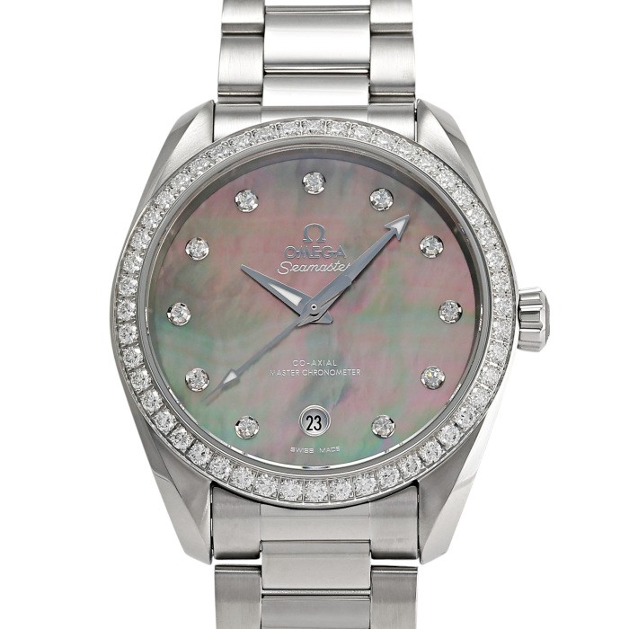 Omega Seamaster 220.15.38.20.57.001 Stainless Steel Diamond 38.0mm #YKW509