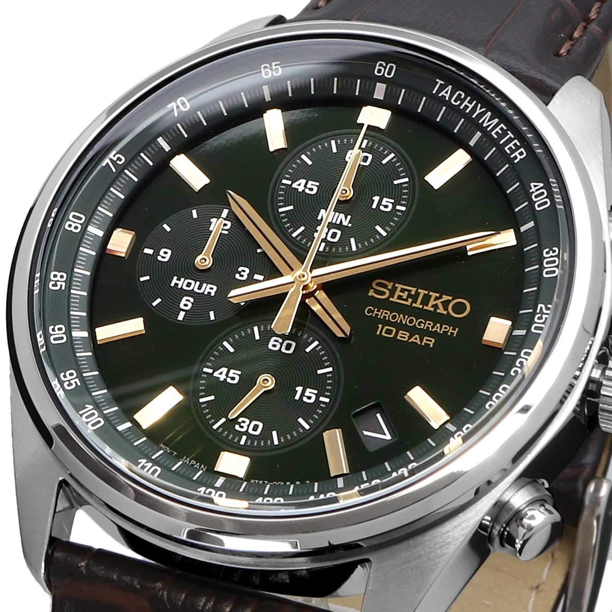 SEIKO Quartz Chronograph SSB385P1 Men’s Watch