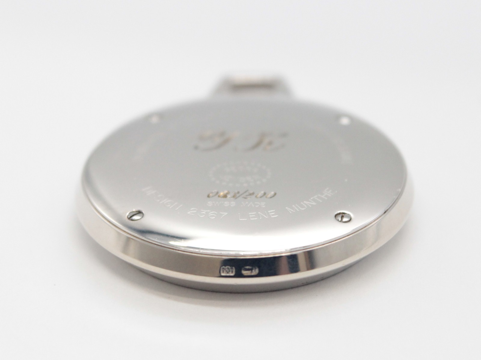 [NEAR MINT] GEORG JENSEN Sterling Silver Pocket Watch No.2367 35mm JAPAN Y855