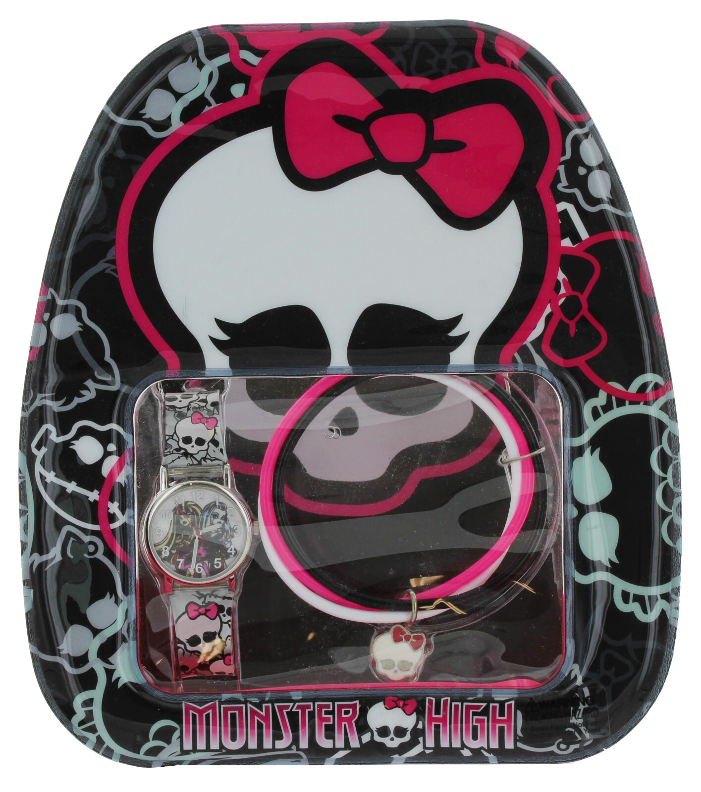 Monster high Girls Watch SET with bracelet and charm