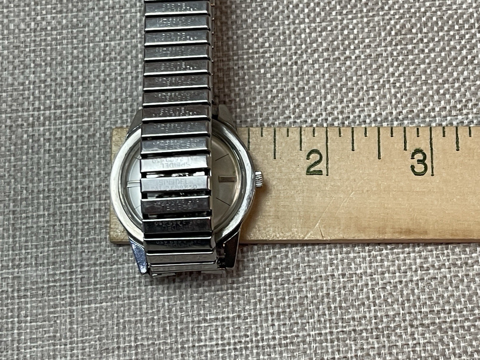 Vintage Benrus Automatic 25J Men’s Silver Tone Self Winding Watch 7001 Series !!