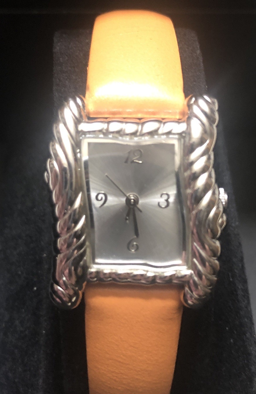 Angela Cummings, Sterling Silver studio watch￼