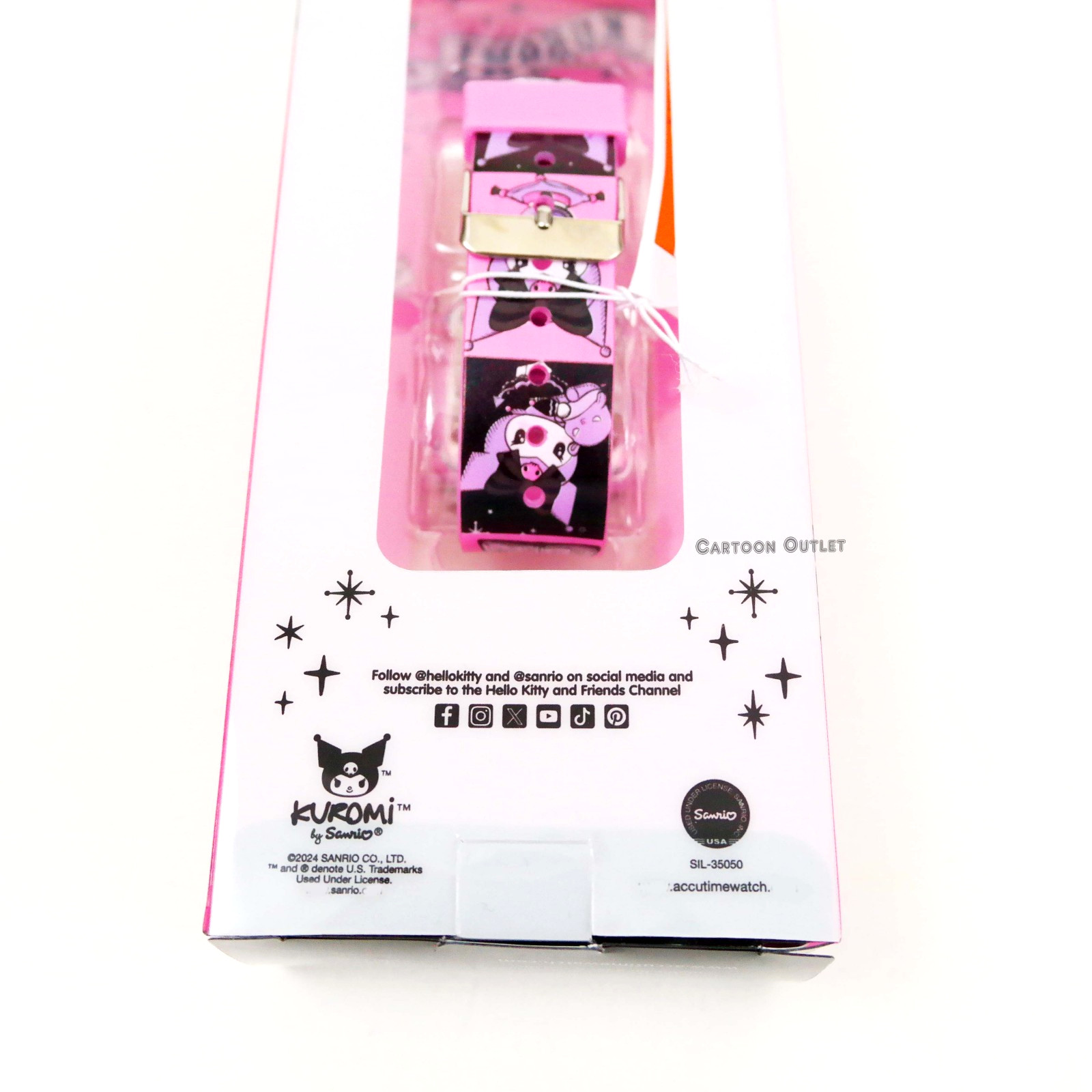 Sanrio Hello Kitty Kuromi Wristwatch Girls Digital Watch Kids Birthday Gift