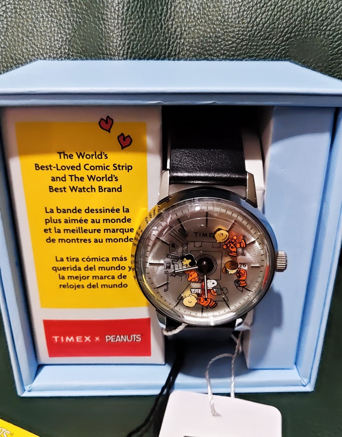 Timex Marlin x Peanuts TW2W87200 Automatic Space-Rare Sold Out Anywhere