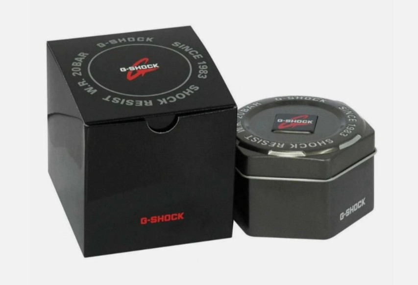 Casio G-Shock Men’s Analog-Digital Watch White Band with Black Gray GA-110GW-7A