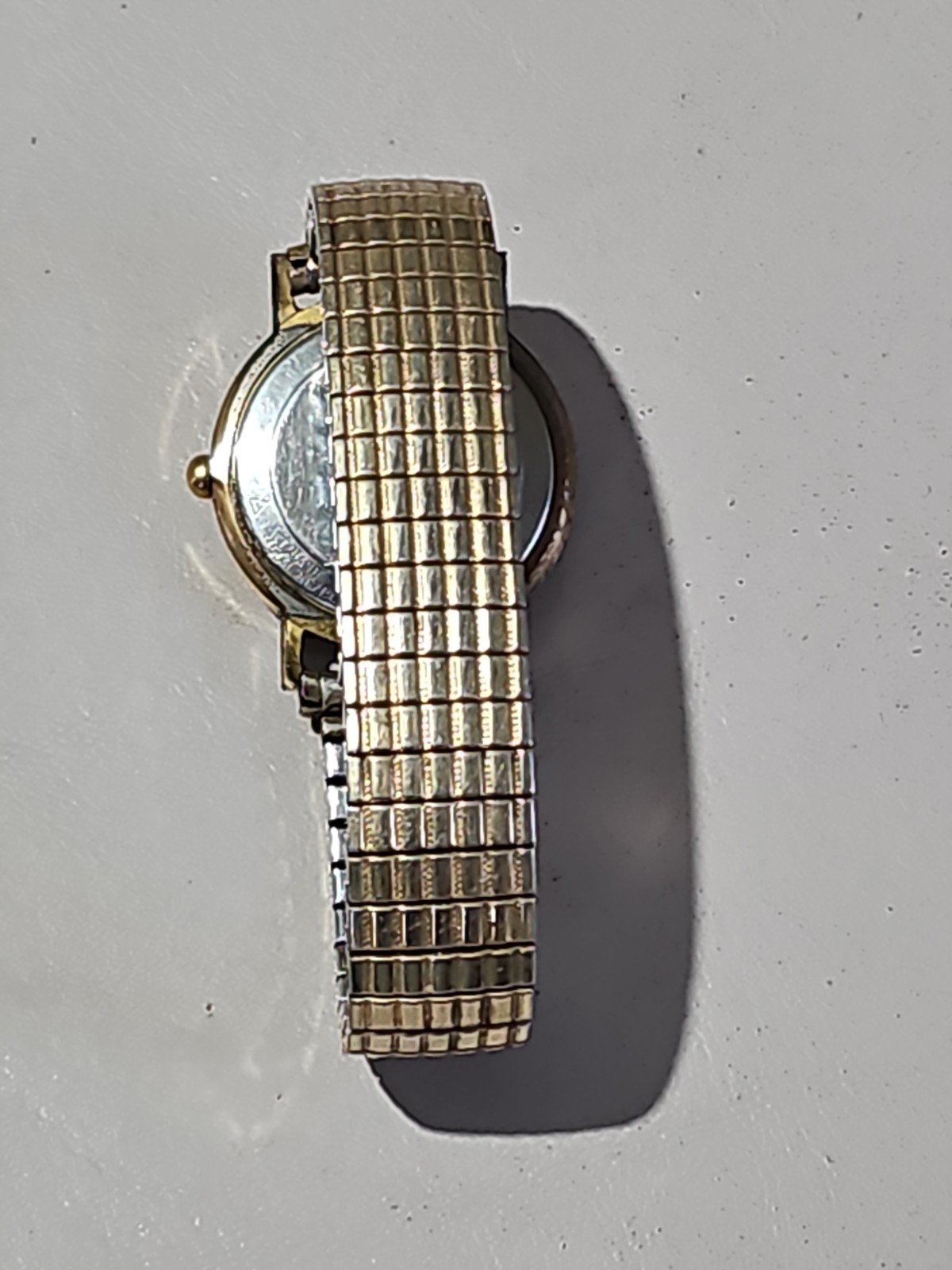 Vintage Benrus WR Swiss Mens Watch 9110391 Gold Filled Band Runs Good Time