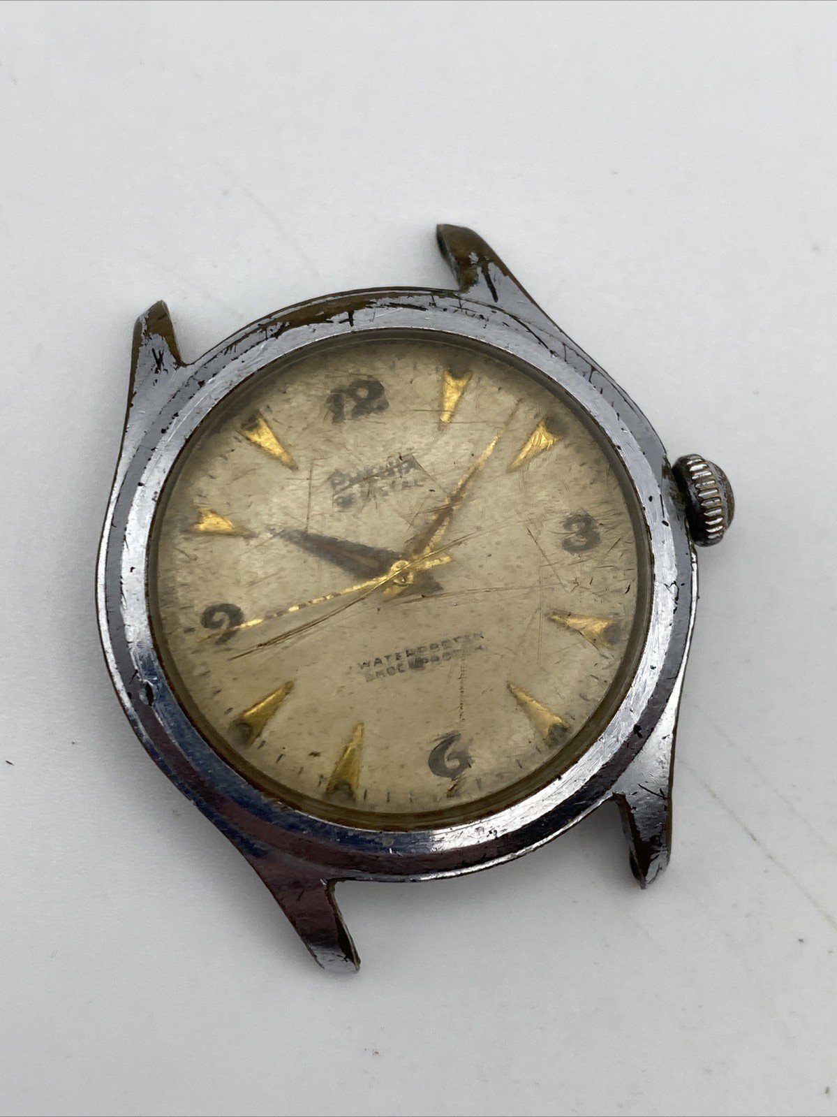 VINTAGE PHENIX RESISTAL SWISS MANUAL 1950s Mens WRIST WATCH Parts/repair