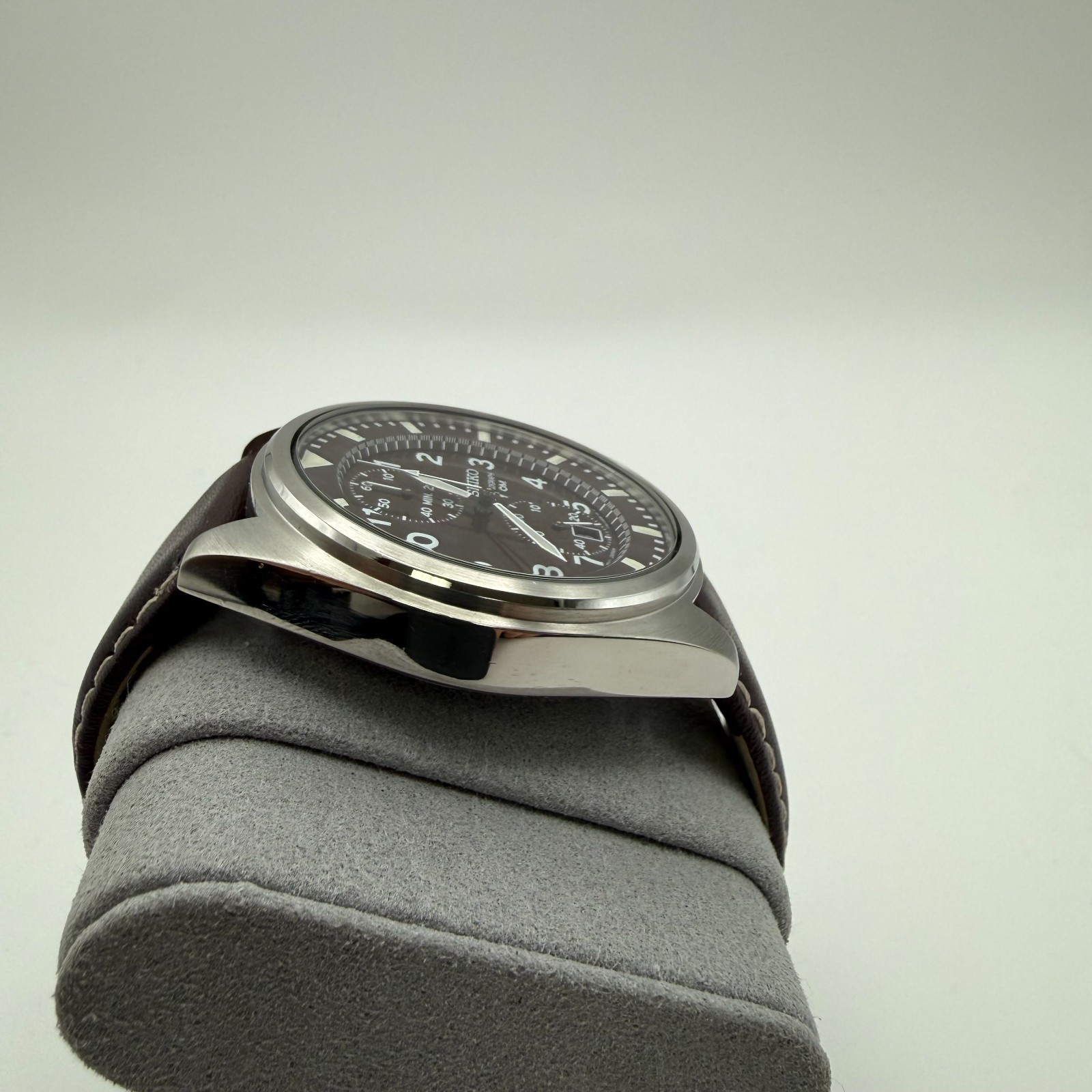 Seiko Chronograph Field Watch SNN241 Brand New – New Battery