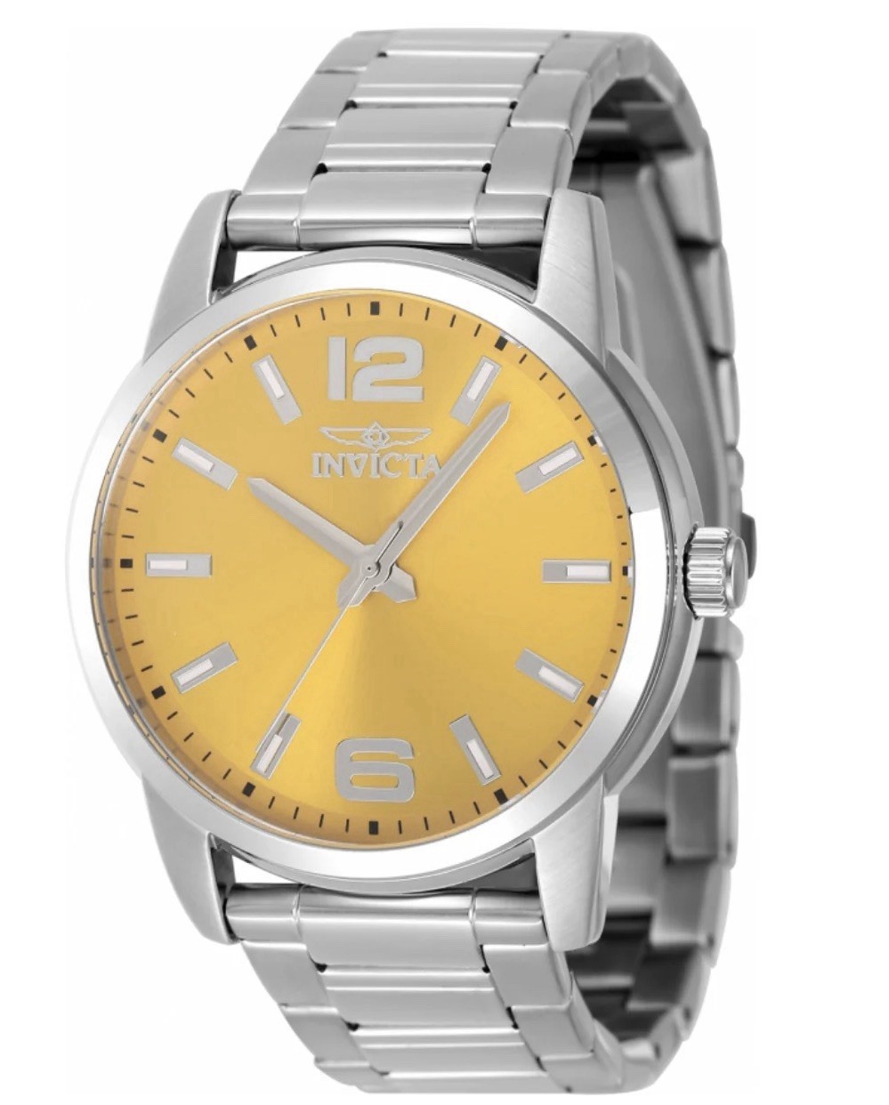 Invicta Celestial Kepler Men’s 43mm Watch Gold Sunburst Dial Brand New