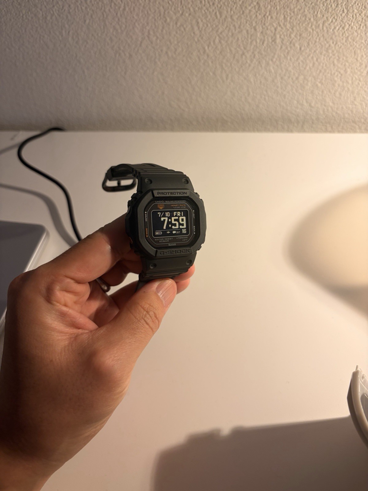 Casio – DW-H5600, BLACK digital quartz Watch