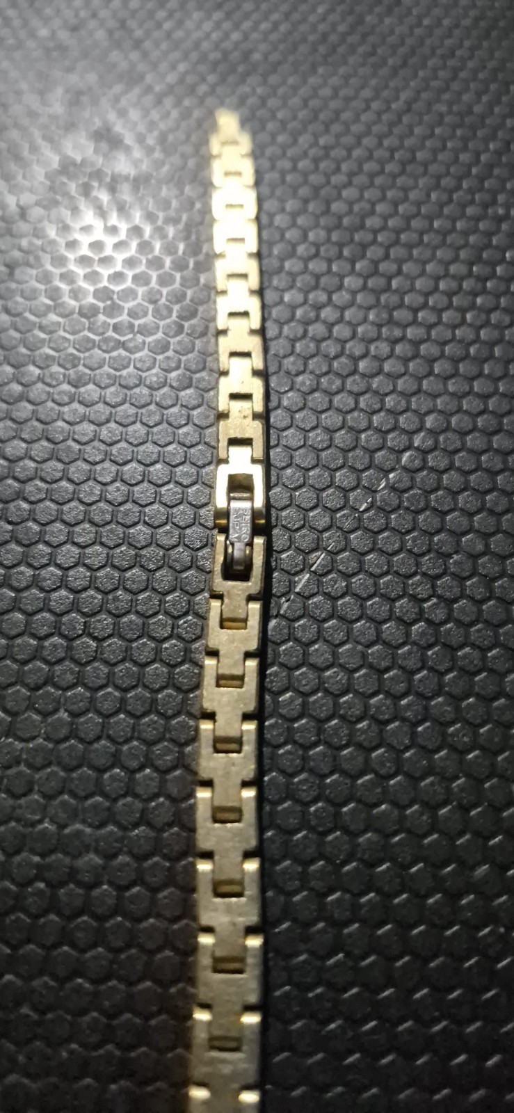 Women’s Gold-Tone Oval Analog Bracelet Wristwatch Stick Indices Dress/Formal