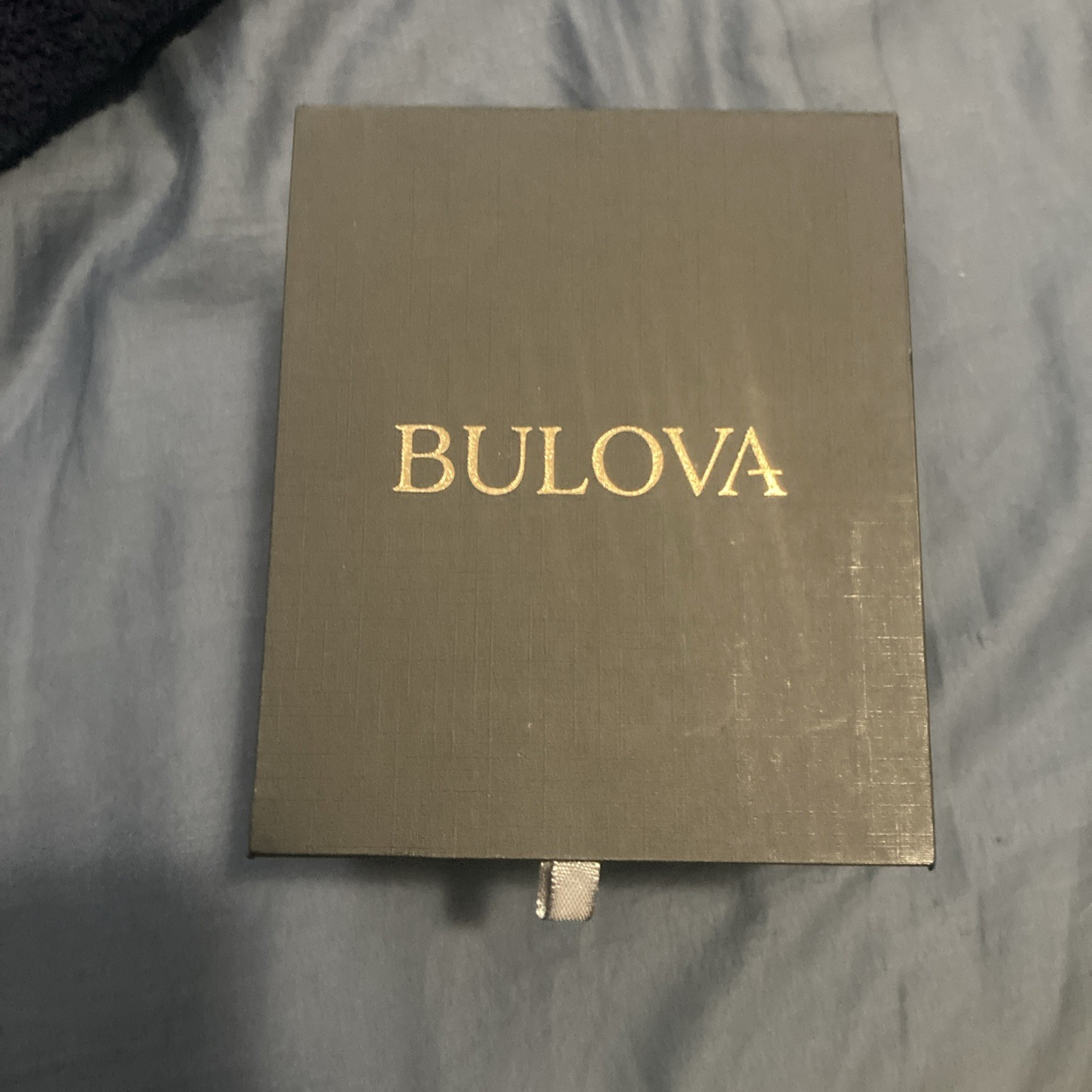 Bulova Sutton Blue Dial Stainless Steel Men’s Quartz Watch 96B476