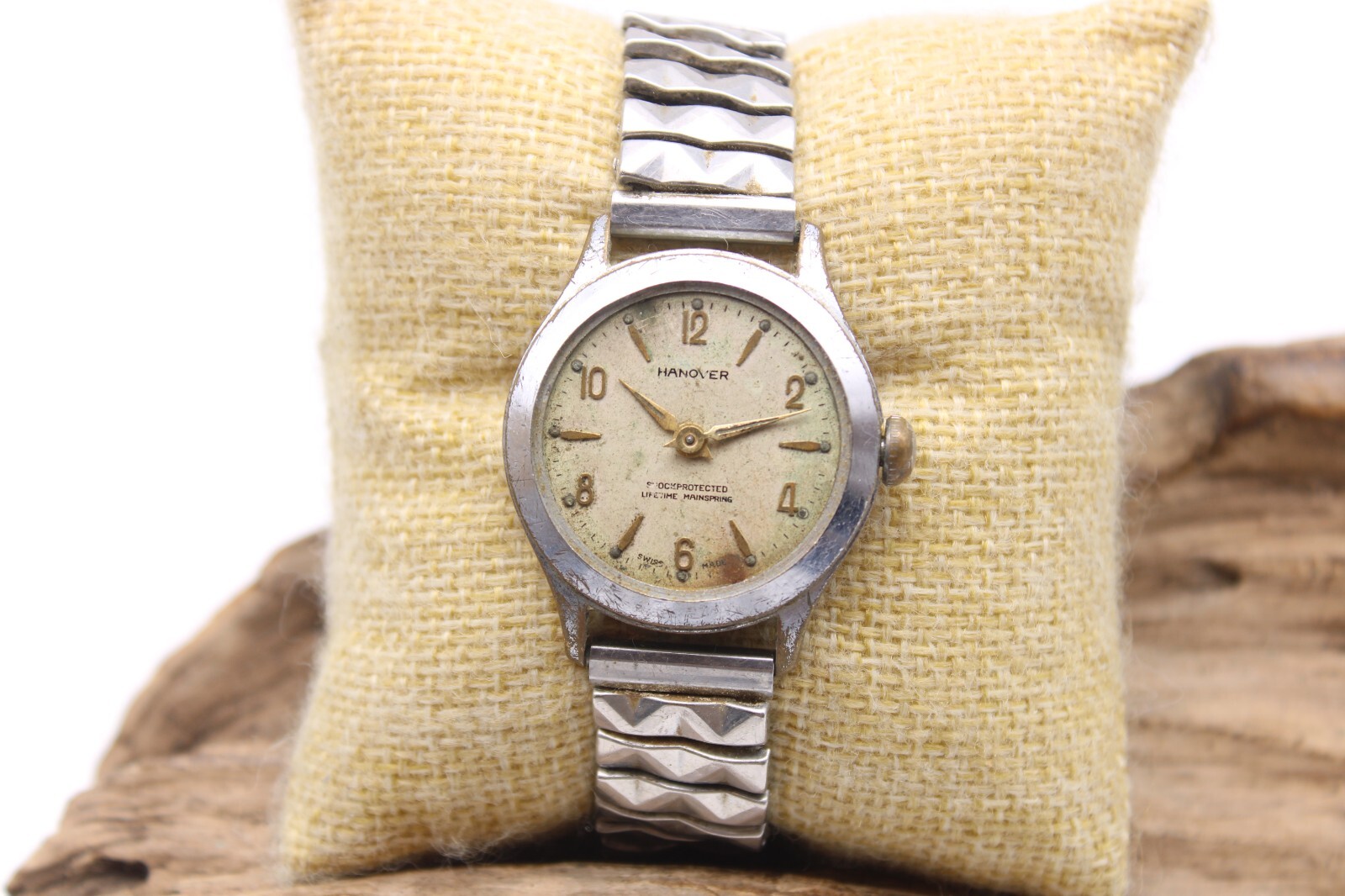 HANOVER SWISS MEN’S WATCH 31.7mm 16.3mm LUG RUNS WHEN WOUND (LC)