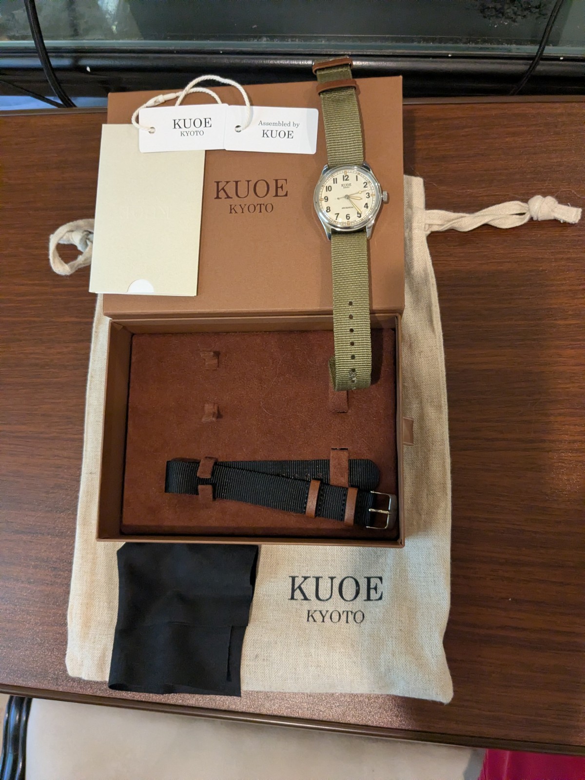 Kuoe Kyoto Gen 1 OLD SMITH / 90-002 With Discontinued DIAL (Rare)