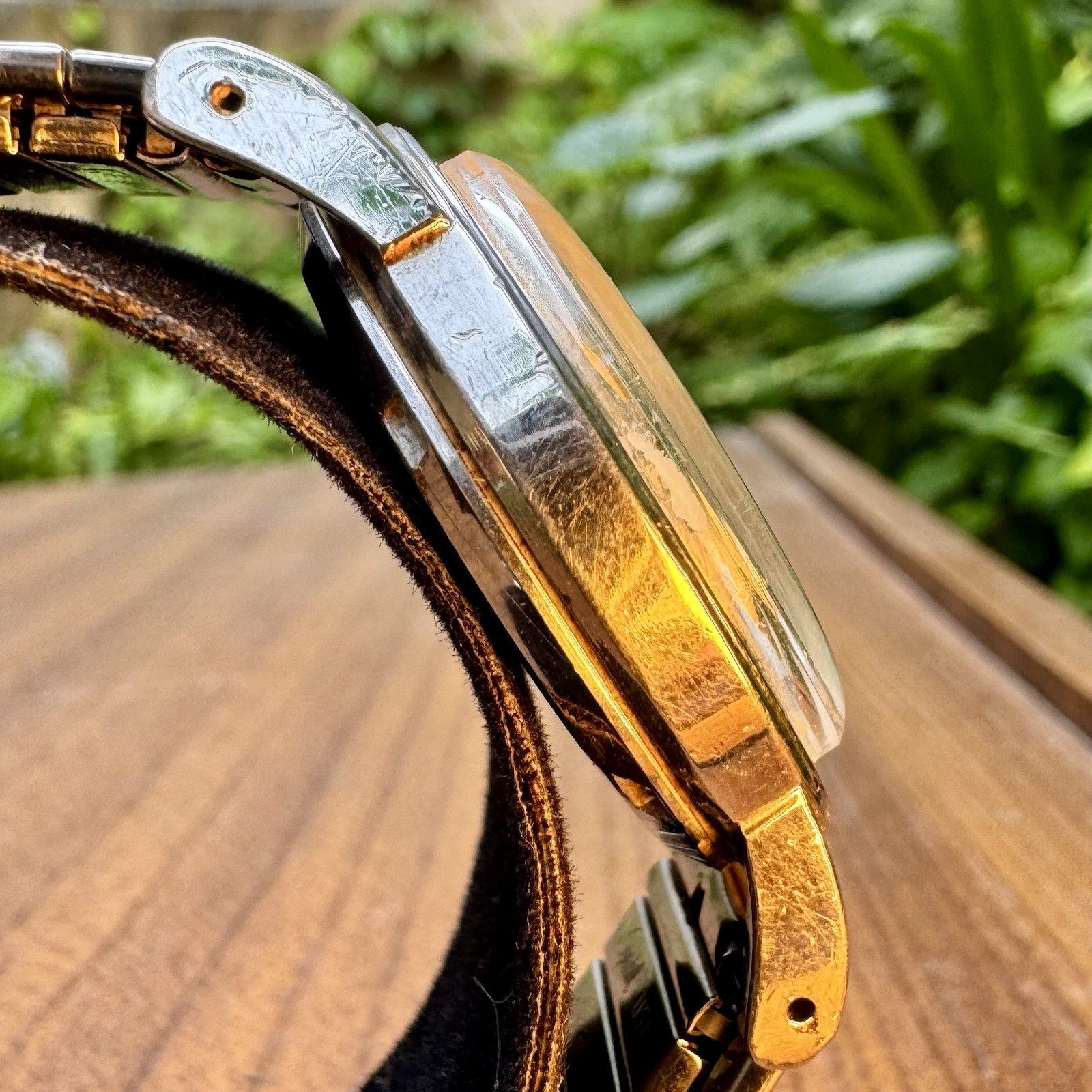 Vintage Omega Seamaster Bumper 1950s Automatic 2576-16 cal 342 Mens Sports Watch