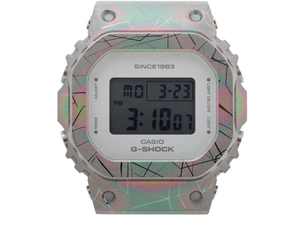 CASIO G SHOCK GM S5640GEM 7JR Rainbow Skeleton Resin Stainless Steel Ladies G SH
