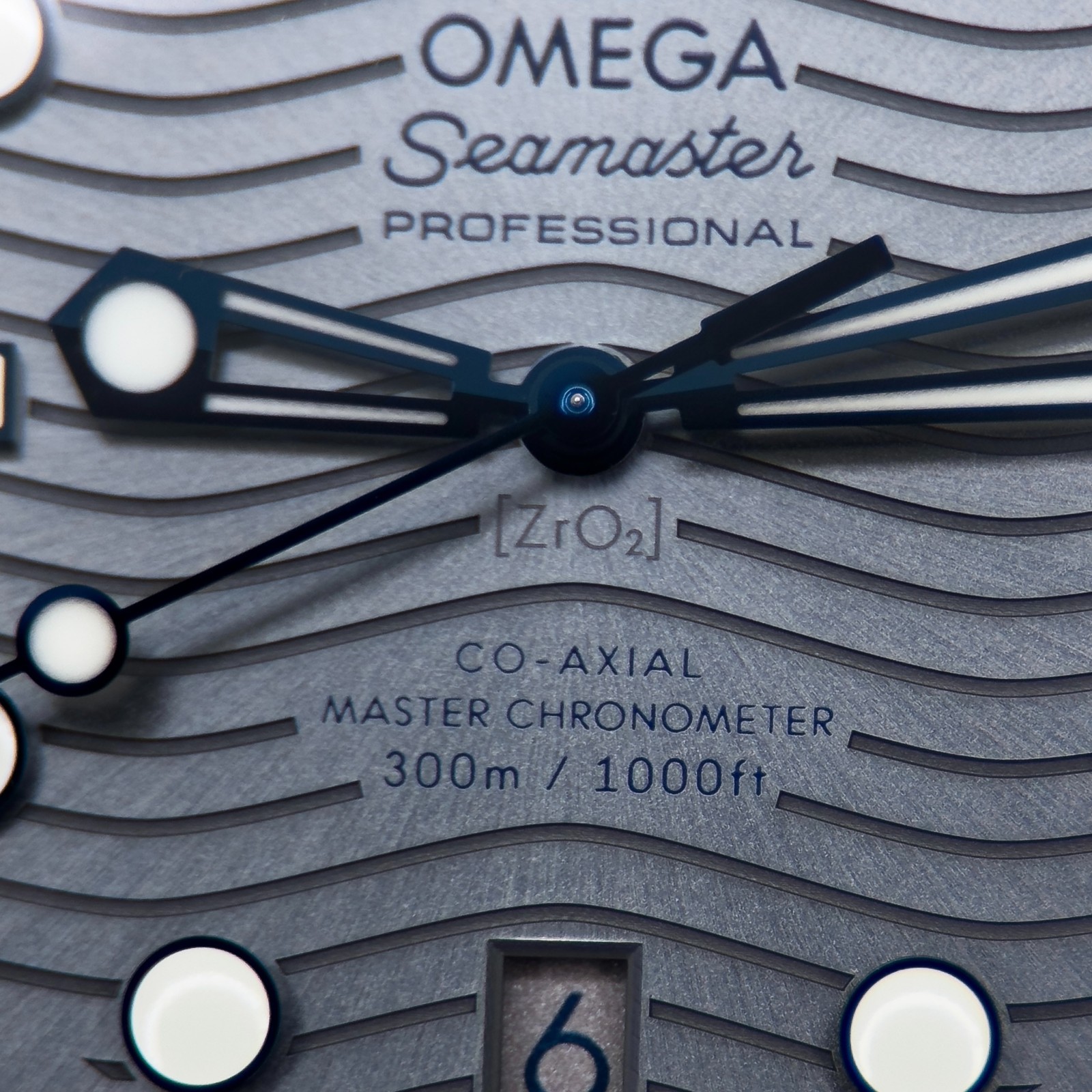 2022 Omega Seamaster Diver 300M 42mm Blue Grey 210.32.42.20.06.001 Full Set Mint