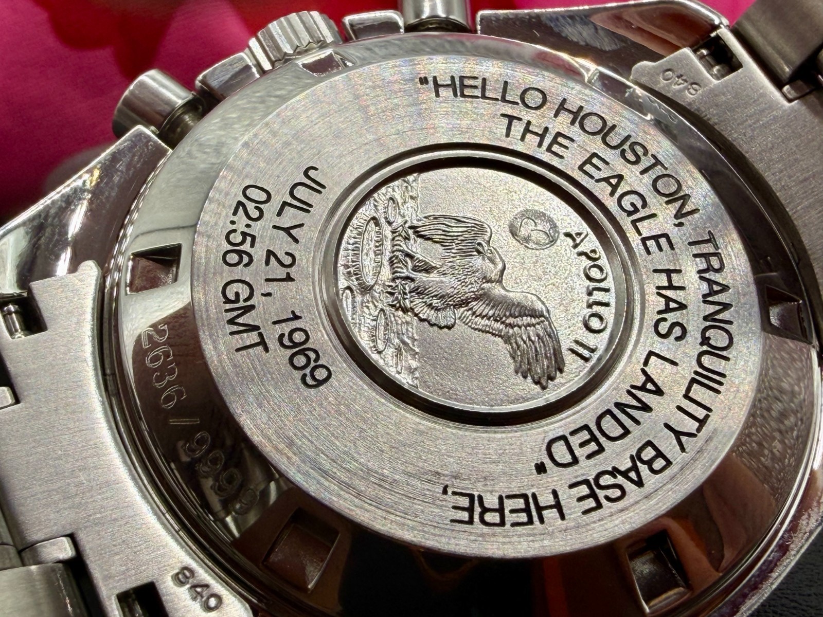 OMEGA Speedmaster Apollo 11 Limited Edition 30th Anniversary 3560.50 with B & P