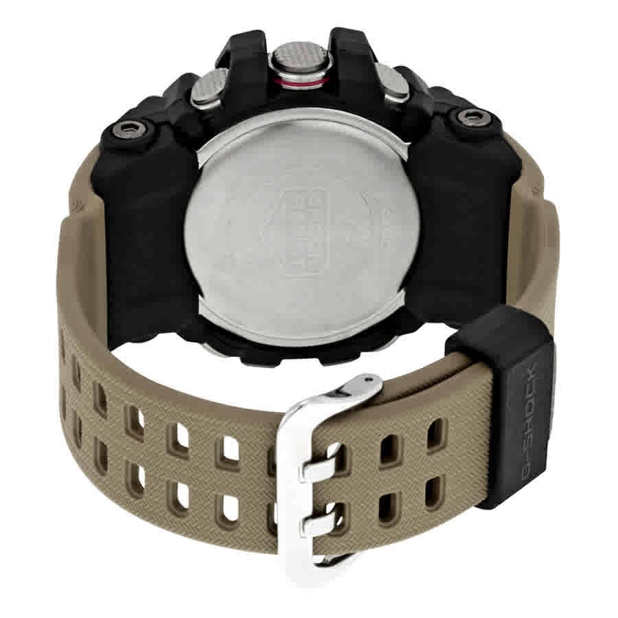 Casio G-Shock Black Dial Tan Resin Strap Men’s Watch GG1000-1A5