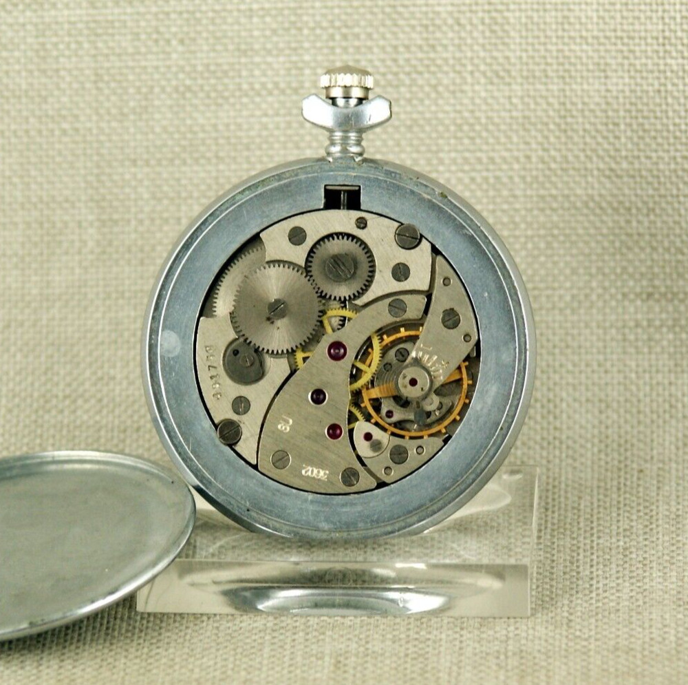 Rare! MOLNIJA Pocket watch Taschenuhr Men’s no repeater fusee duplex chronometer