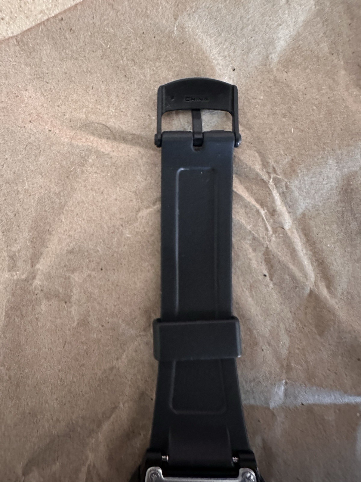 Casio W-218H Digital Black Resin Strap