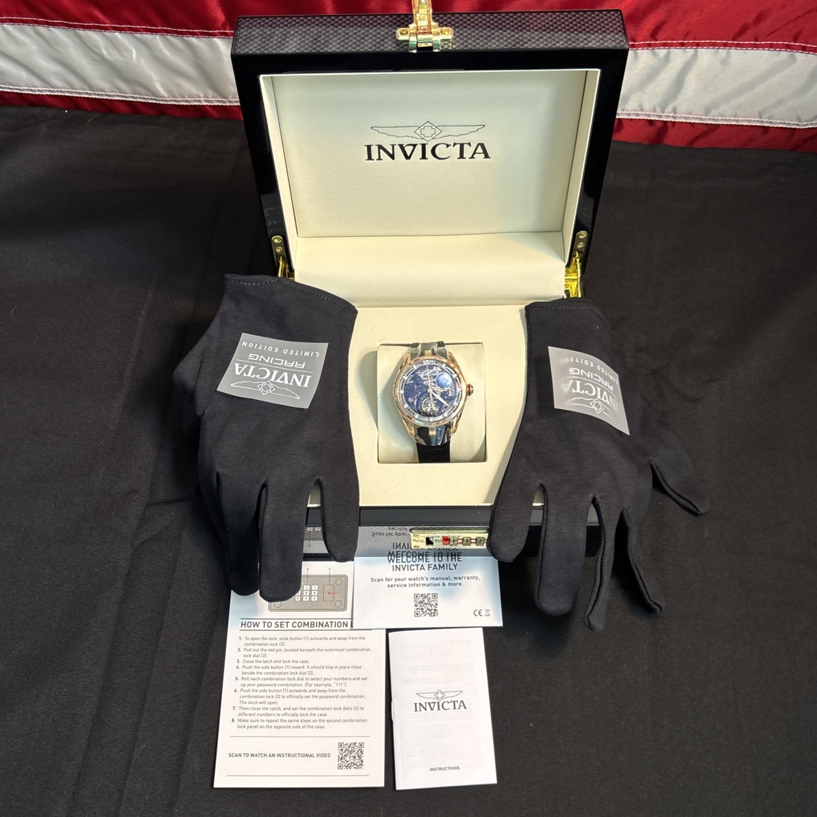 Invicta 69530 Celestial Naosia Automatic 45mm W/ Skeleton Dial Mens Watch -FSet