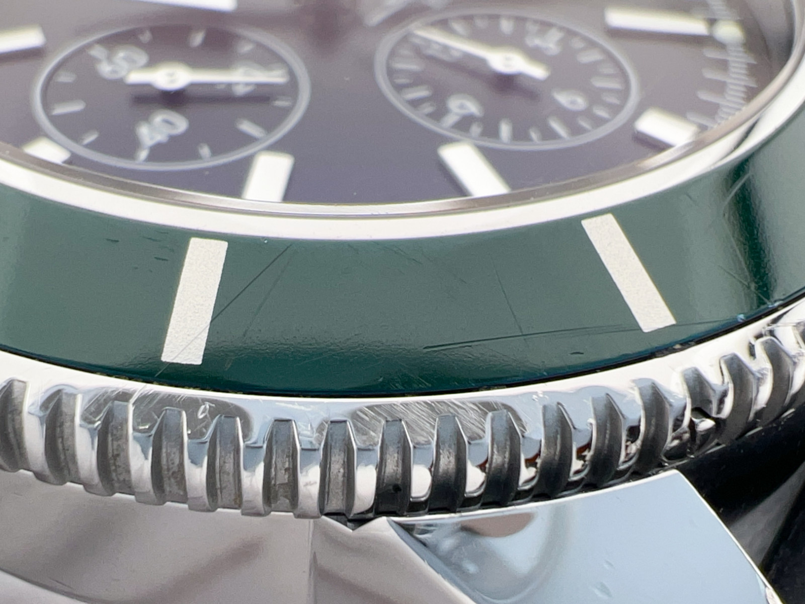 Breitling Superocean Heritage Chronograph “Green Edition” A13320, complete set