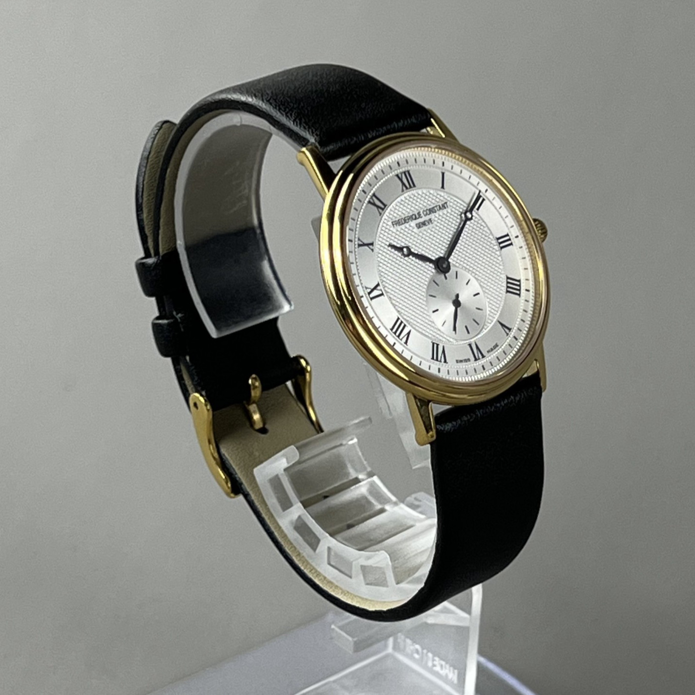 FREDERIQUE CONSTANT Slimline 34mm Small Seconds Quartz FC235X3S5/3S6 Cal.1064