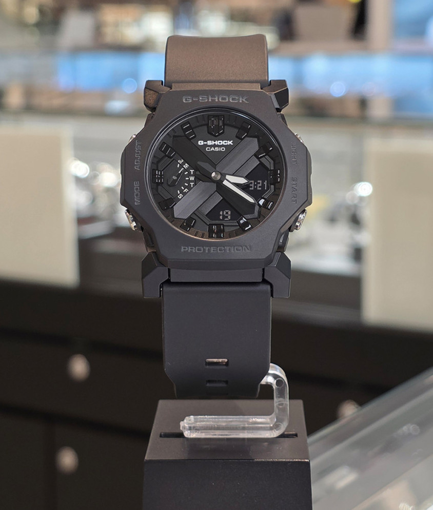 Casio G-Shock GA-2300-1ADR Black Analog Digital Watch New