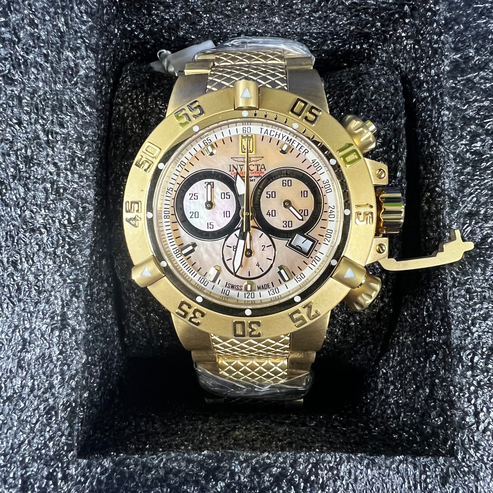 Invicta Watch Jason Taylor Limited Edition 14597 Ladies Chronograph Working