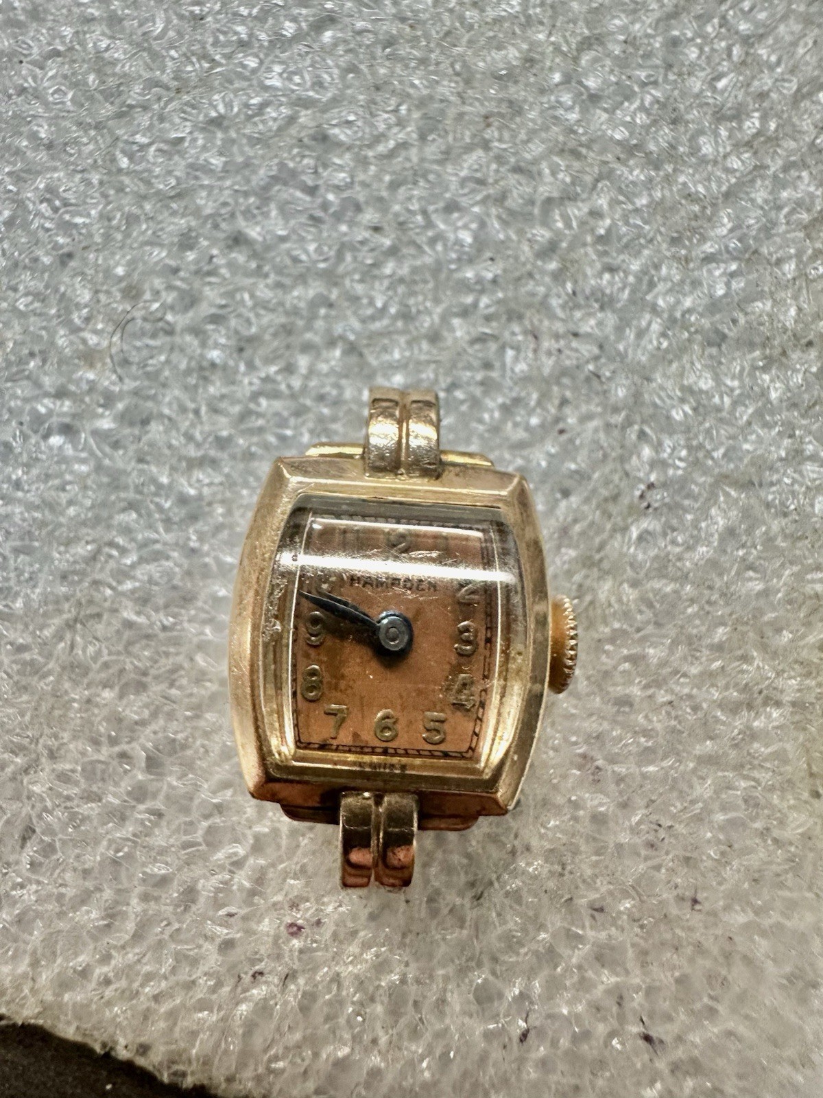 Working Ladies 10k Rose Gold Filled Mechanical Watch