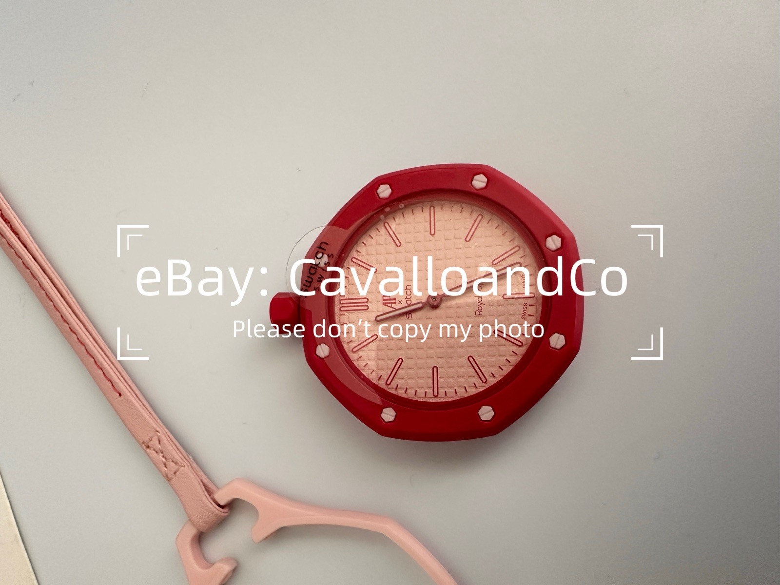 Royal Pop OTTO ROSSO Display Sample Quartz Watch Bioceramic UK Stock