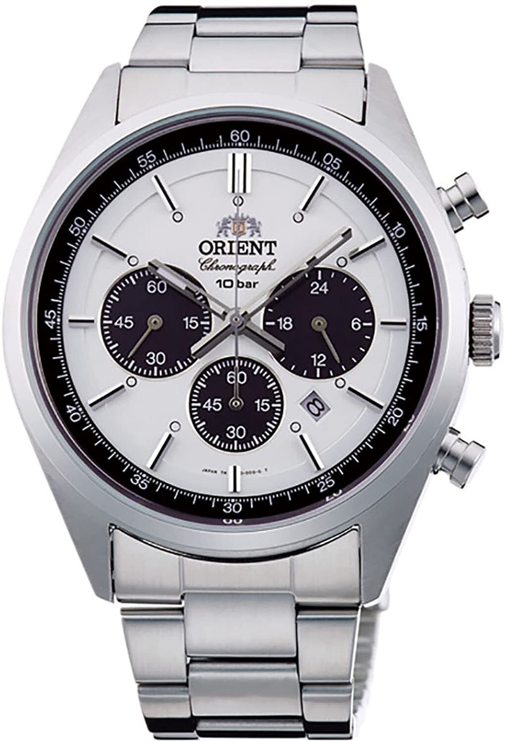 ORIENT Men’s watch NEO 70’s neo-Seventies SOLAR PANDA milky white WV0041TX Japan