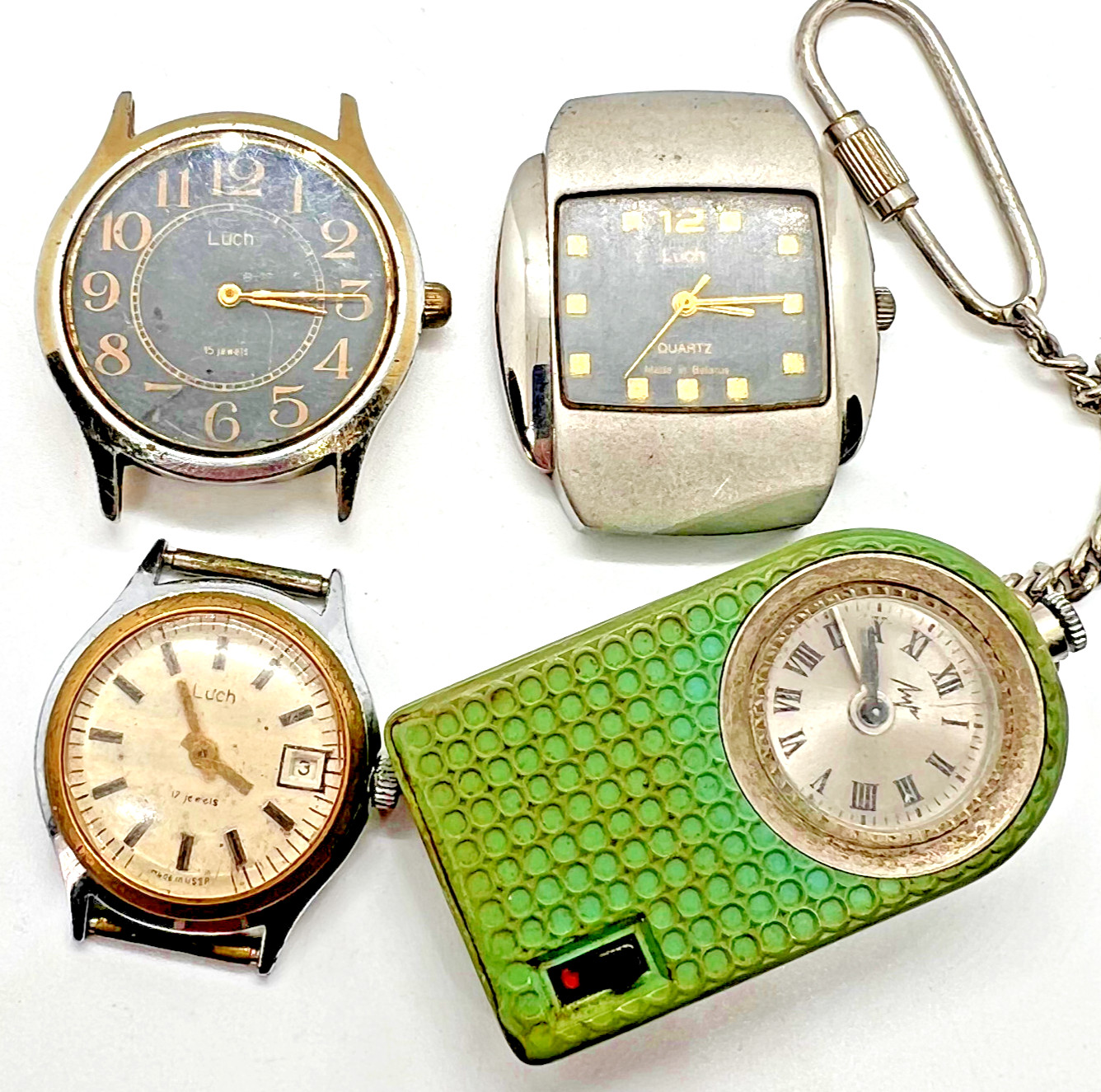 Vintage LUCH Watch Collection Ussr Men Soviet Wrist Military Original Rare Retro