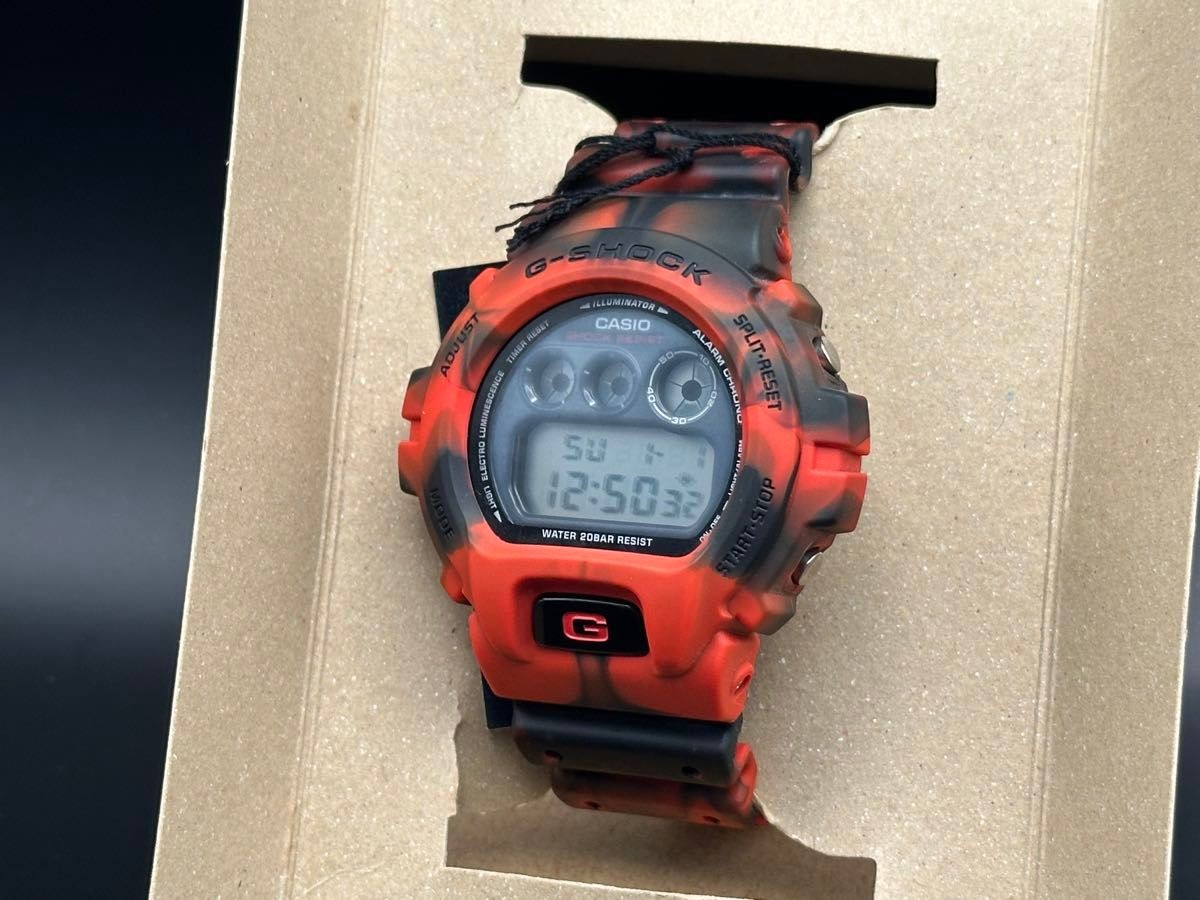 CASIO G SHOCK DW 6900MC 4JF Jammin Color Red