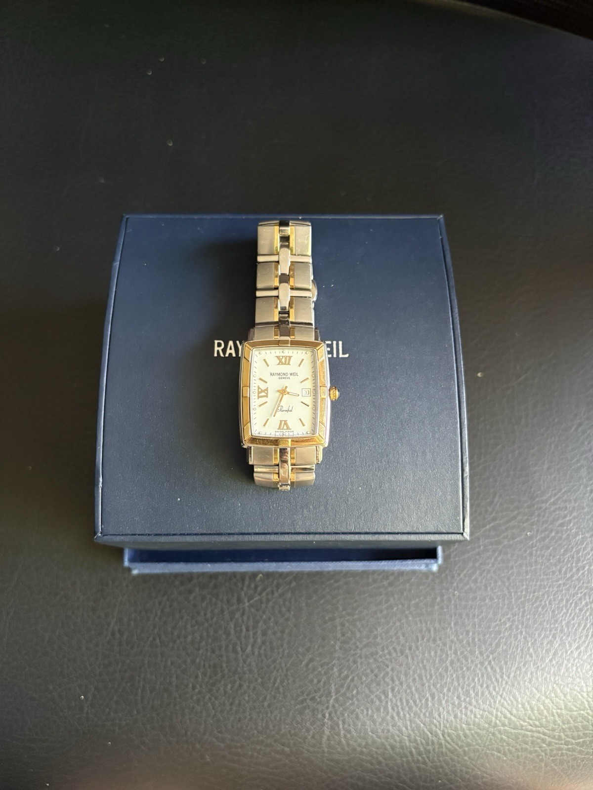 Raymond Weil Parsifal 9340 Men’s Swiss Quartz Watch Two-Tone Box/paper/runs GRT