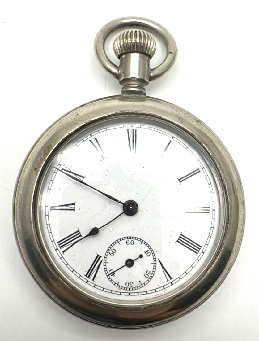 Mechanical TradeMark Antique Waterbury Series I Duplex Watch “The Trump”